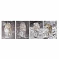 Miniatyrbild 1 av 3: Tavla DKD Home Decor Leopard Kolonial (50 x 1,8 x 70 cm) (4 antal)
