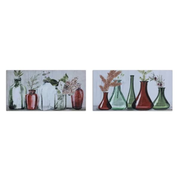 Tavla DKD Home Decor Vas (120 x 2,8 x 60 cm) (2 antal)