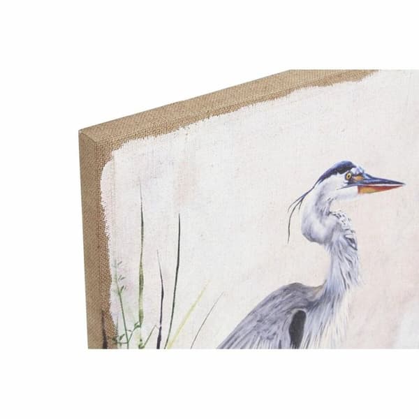 Maleri DKD Home Decor Lintu Orientalsk (2 enheter) (50 x 3 x 70 cm)