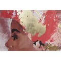 Miniatyrbilde 2 av 3: Maleri DKD Home Decor Kolonial Afrikansk dame (83 x 4,5 x 122,5 cm) (83 x 4,5 x 123 cm) (2 enheter)