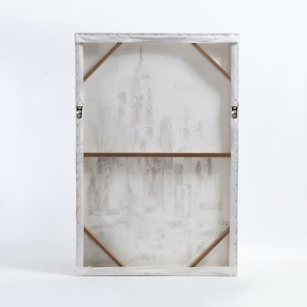 Maleri DKD Home Decor New York (2 enheter) (90 x 3 x 60 cm)