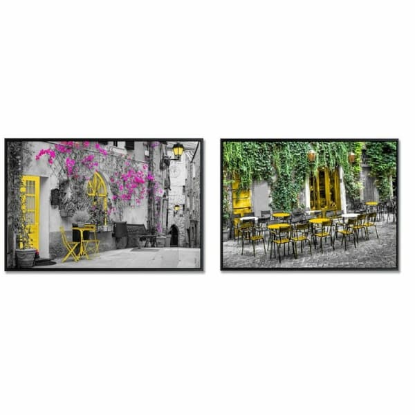 Læret DKD Home Decor Gate (2 enheter) (73 x 3,5 x 53 cm)