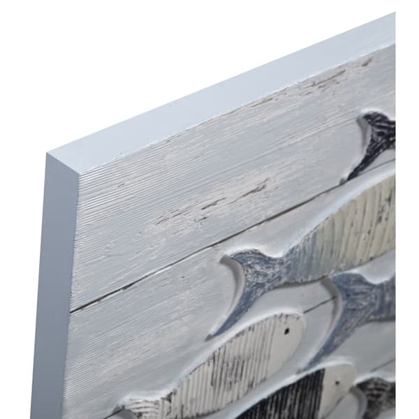Læret DKD Home Decor Spiralar Middelhavet (90 x 2 x 60 cm) (2 enheter)