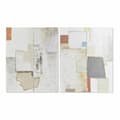 Pikkukuva 1 / 3: Maalaus DKD Home Decor Abstrakti (80 x 3,7 x 100 cm) (2 osaa)