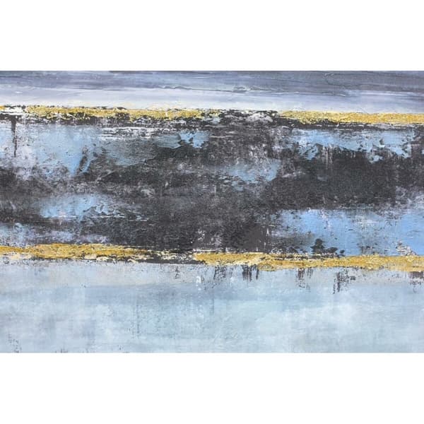 Lærred DKD Home Decor Abstrakt Moderne (80 x 3 x 80 cm) (2 enheder)