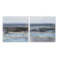 Miniatyrbillede 1 af 3: Lærred DKD Home Decor Abstrakt Moderne (80 x 3 x 80 cm) (2 enheder)