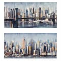 Pikkukuva 1 / 2: Maalaus DKD Home Decor New York (120 x 3 x 60 cm) (2 osaa)