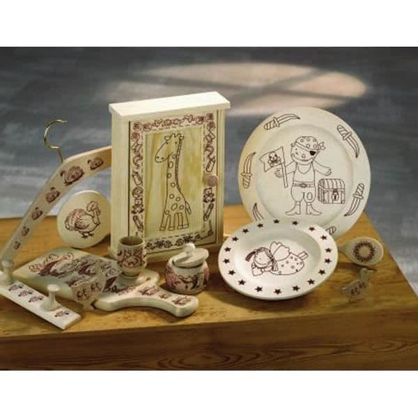 Pyrografimaskin - Pebaro - 0260 - 30 W - 230 V/50 Hz - 9 tips