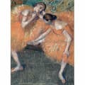 Miniatyrbild 1 av 4: Affisch - Artery8 affisch - PANPDG0182 - Edgar Degas Two Dancers XL Giant Panel Poster (8 sektioner) Dancer Poster