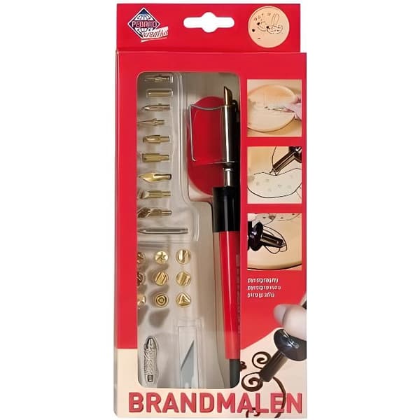 Pyrografiset - Pebaro - 0261 - 20 olika tips - För barn från 8 år