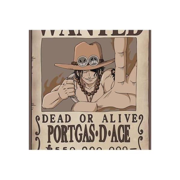 One Piece Poster - Wanted Ace rullat filmat (91,5x61) - ABYstyle