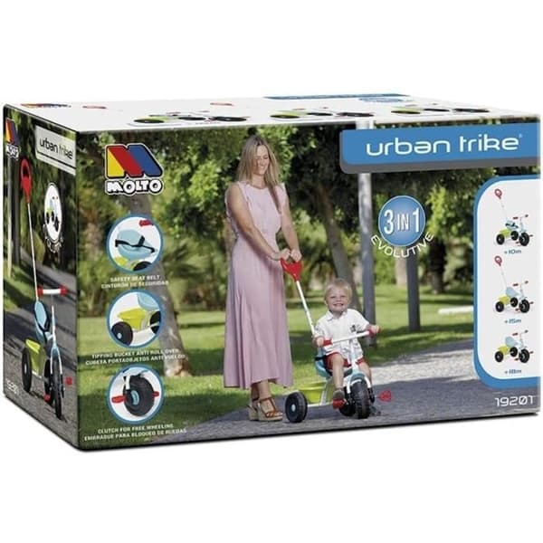 Trike Urban 3 in 1 Trychiclo Molto för barn