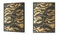 Miniatyrbillede 3 af 4: BILLEDPOKATER I RAMME 33x43 cm Guld P1840