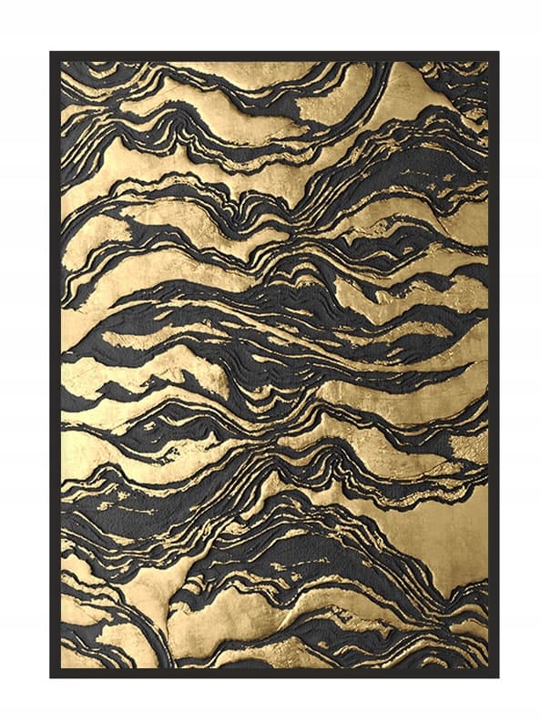 BILLEDPOKATER I RAMME 33x43 cm Guld P1840