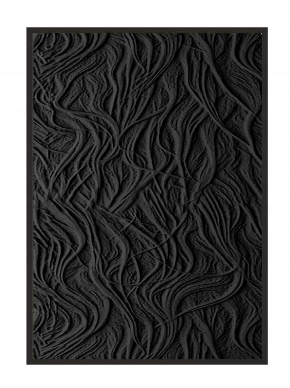 BILLEDPOKATER I RAMME 33x43 cm Guld Sort P1839