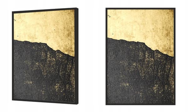 BILLEDPOKATER I RAMME 33x43 cm Guld P1835