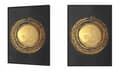 Miniatyrbillede 4 af 4: BILLEDPOKATER I RAMME 33x43 cm Guld P1828