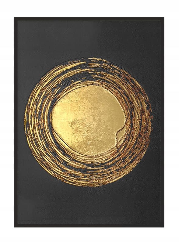 BILLEDPOKATER I RAMME 33x43 cm Guld P1828