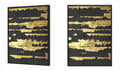 Miniatyrbillede 4 af 4: BILLEDPOKATER I RAMME 33x43 cm Guld P1822