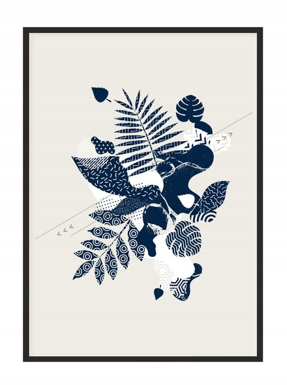 KUVAPOSTERI KEHYISSÄ 33x43 cm Lehdet P1797