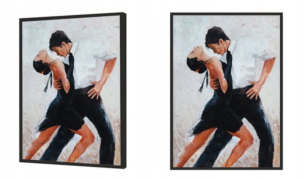 TAVELAFFIST I RAM 53x73 cm Tango P1770