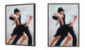 Miniatyrbild 4 av 4: TAVELAFFIST I RAM 53x73 cm Tango P1770