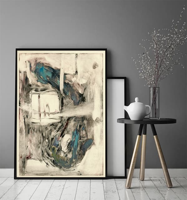 KUVAPOSTERI KEHYISSÄ 53x73 cm Abstraktio P1779
