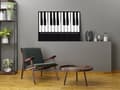 Miniatyrbild 2 av 3: TAVELAFFIST I RAM 33x43 cm Musik P1755