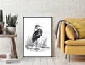 Miniatyrbillede 4 af 4: BILLEDPOKATER I RAMME 33x43 cm Heron P1746