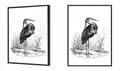 Miniatyrbillede 2 af 4: BILLEDPOKATER I RAMME 33x43 cm Heron P1746