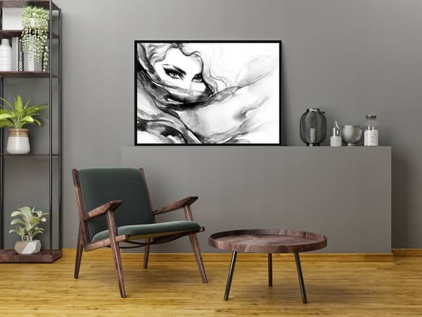KUVAPUOLISTE KEHYISSÄ 33x43 cm Tyttö P1707