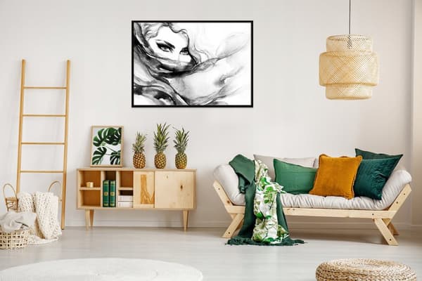 KUVAPUOLISTE KEHYISSÄ 33x43 cm Tyttö P1707