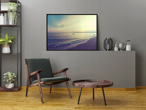 TAVELAFFIST I RAM 53x73 cm Hav P1695