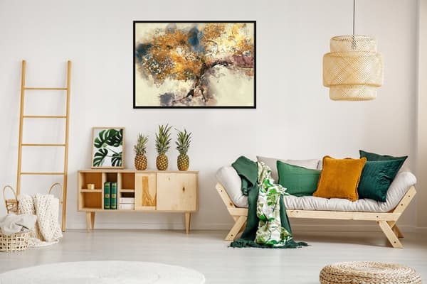 KUVAPUOLISTE KEHYISSÄ 53x73 cm Puu P1690