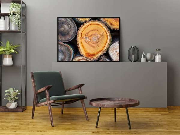 KUVAPUOLISTE KEHYISSÄ 53x73 cm Puu P1687