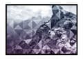 Miniatyrbild 1 av 3: POSTER I RAM 53x73 cm Geometri Berg P1681