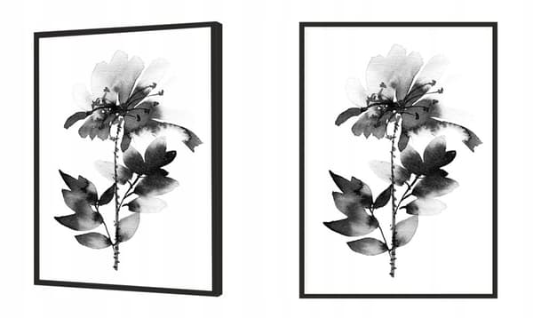 POSTER I RAM 33x43 cm Akvarell P1671