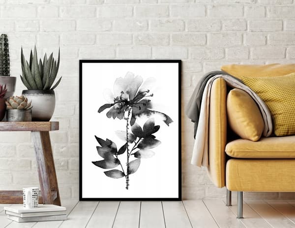 POSTER I RAM 33x43 cm Akvarell P1671
