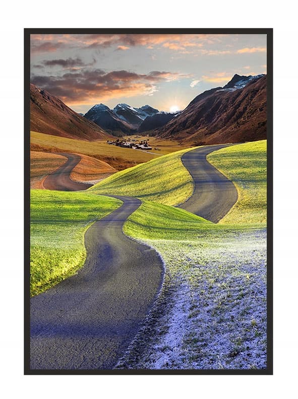 KUVAPUOLISTE KEHYISSÄ 53x73 cm Tie P1610