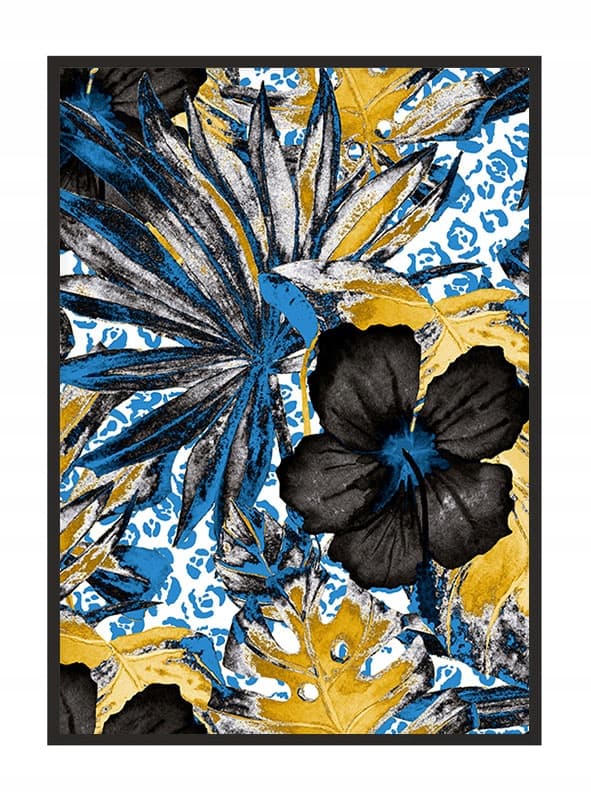 KUVAPUOLISTE KEHYISSÄ 53x73 cm Kukat P1607
