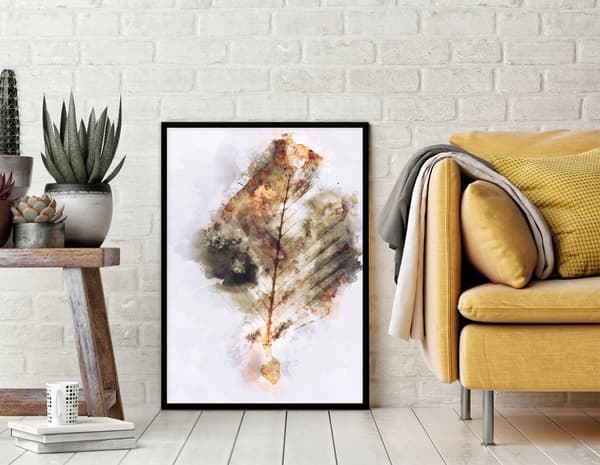 KUVAPUOLISTE KEHYISSÄ 53x73 cm Lehti P1598