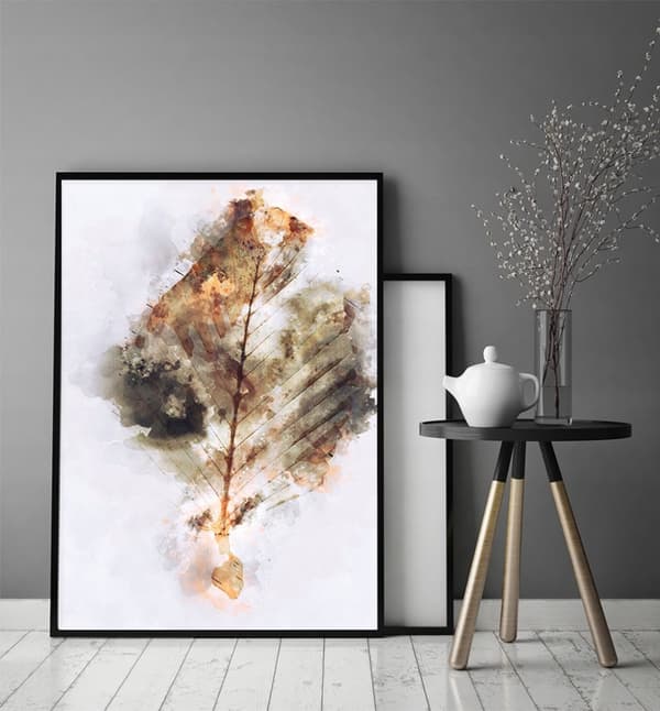 KUVAPUOLISTE KEHYISSÄ 53x73 cm Lehti P1598