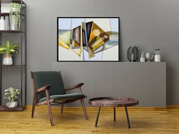 POSTER I RAM 53x73 cm Abstraktion P1588