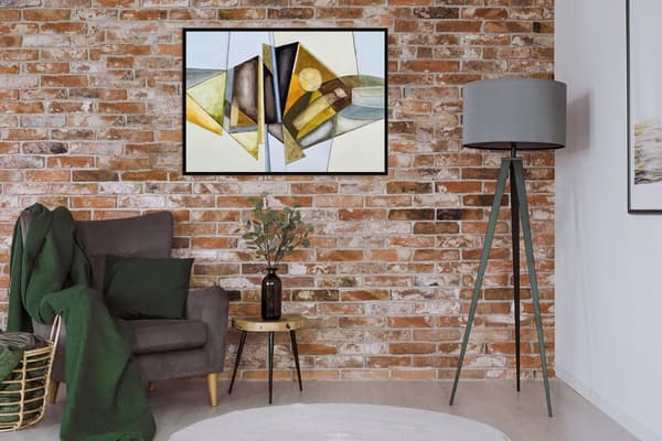 POSTER I RAM 53x73 cm Abstraktion P1588