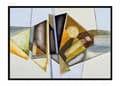 Miniatyrbild 1 av 3: POSTER I RAM 53x73 cm Abstraktion P1588