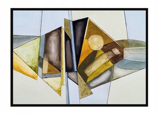 POSTER I RAM 53x73 cm Abstraktion P1588