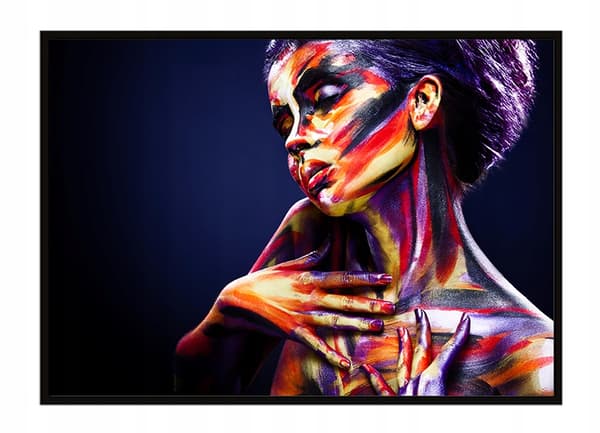 KUVAPUOLISTE KEHYISSÄ 53x73 cm Tyttö P1587