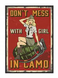 Pikkukuva 1 / 4: KUVAPUOLISTE KEHYISSÄ 33x43 cm Garage Pinup P1572