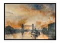 Miniatyrbillede 1 af 3: BILLEDPOKATER I RAMME 33x43 cm London P1556