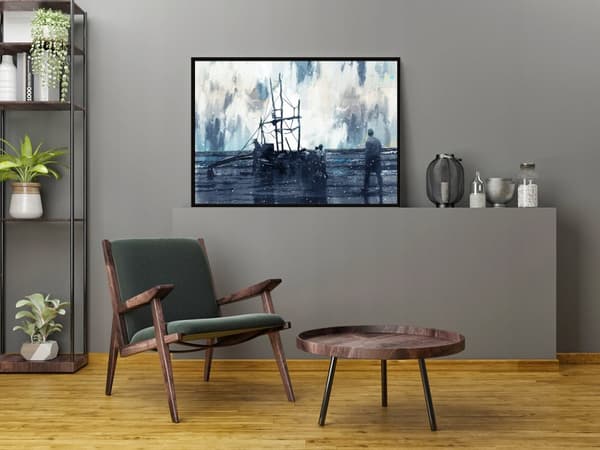 KUVAPUOLISTE KEHYISSÄ 53x73 cm Meri P1551